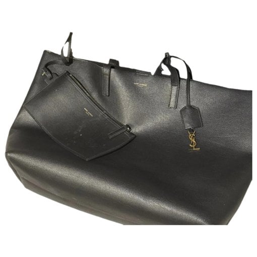 Leather tote