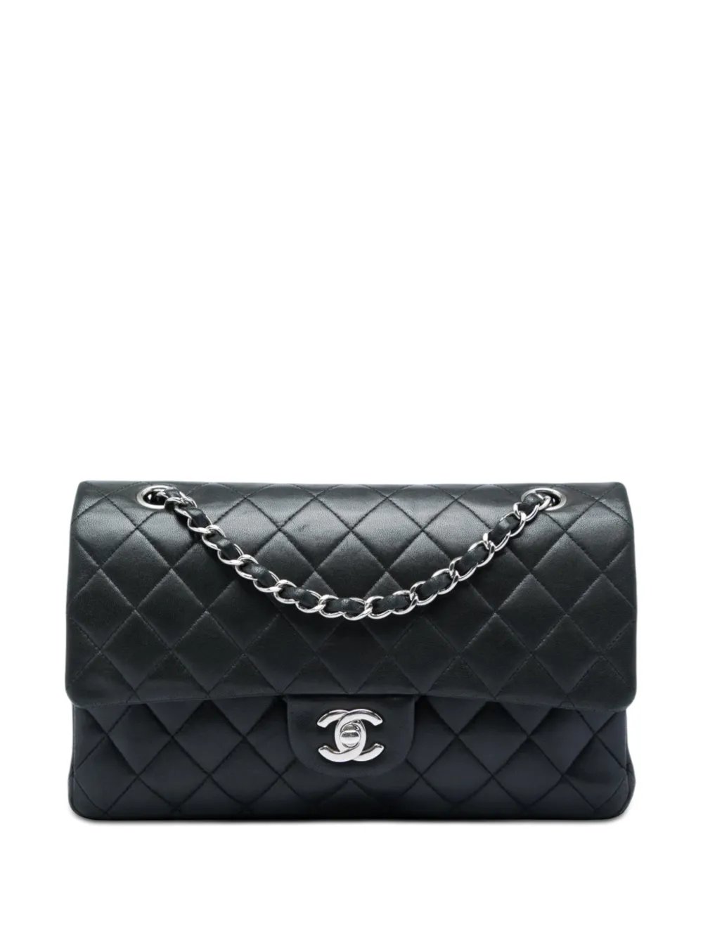 2009-2010 Medium Classic Lambskin Double Flap shoulder bag