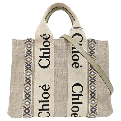 Woody cloth handbag