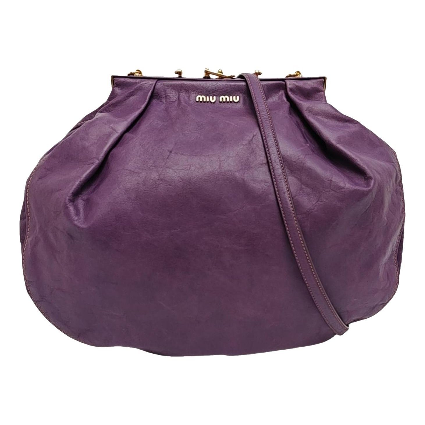 Leather handbag