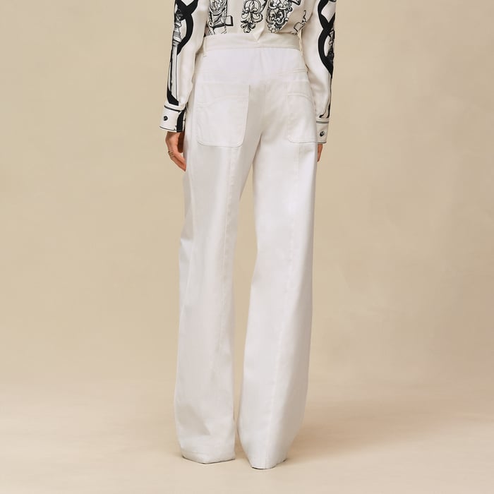 Blanc Cassé Loose Fit Pants