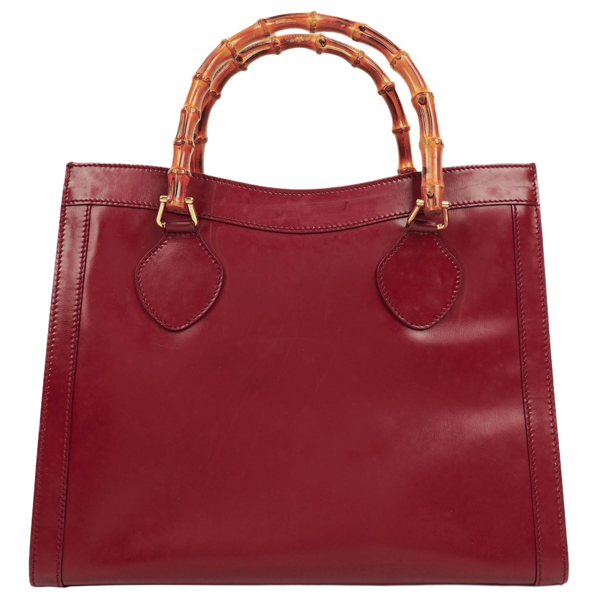 Diana Bamboo patent leather handbag