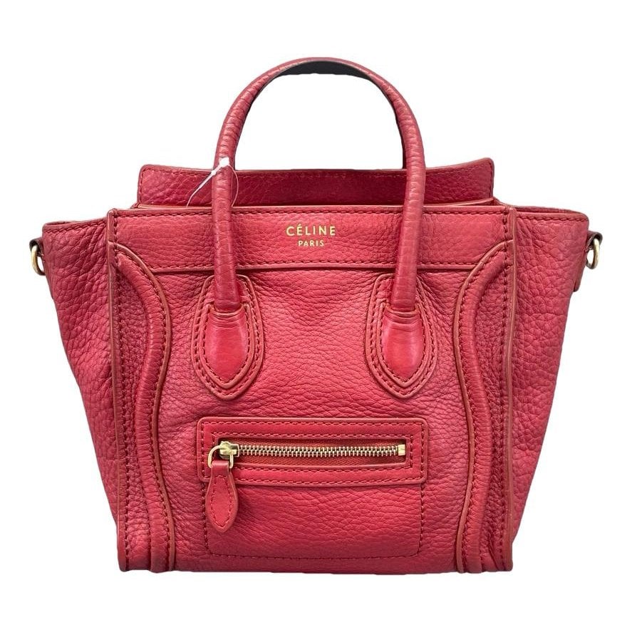 Nano Luggage leather handbag