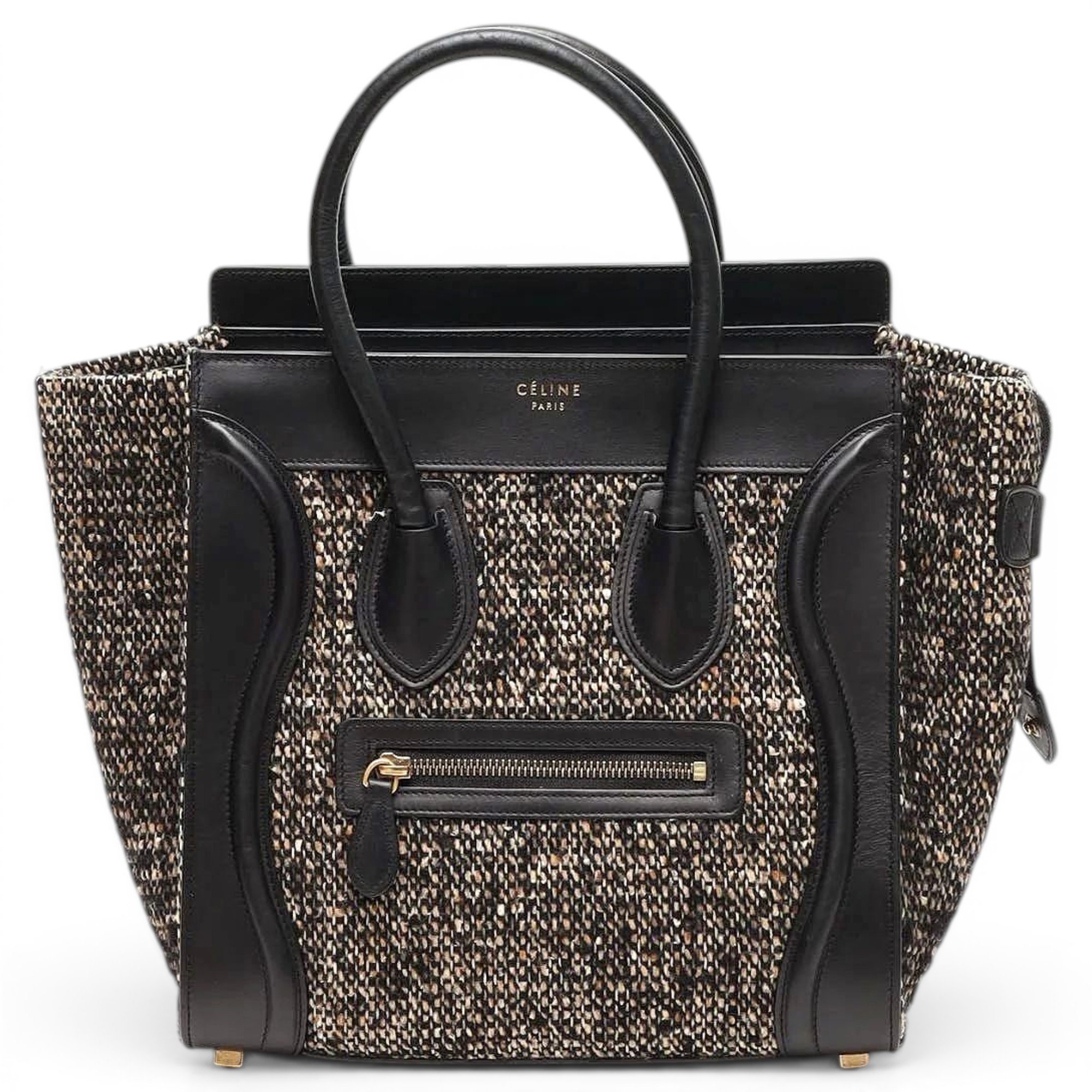 Luggage leather handbag