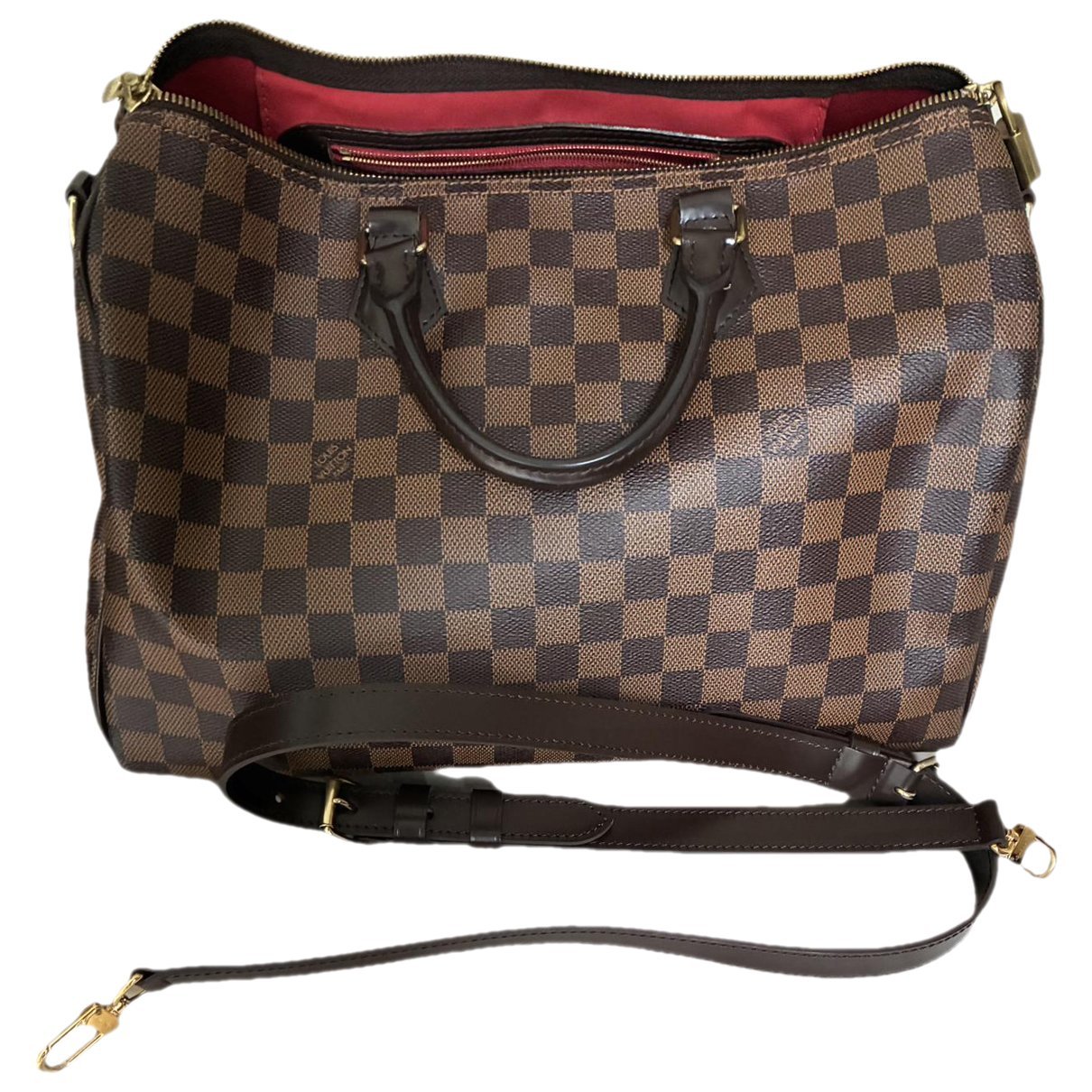 Louis Vuitton Speedy Bandoulière cloth handbag