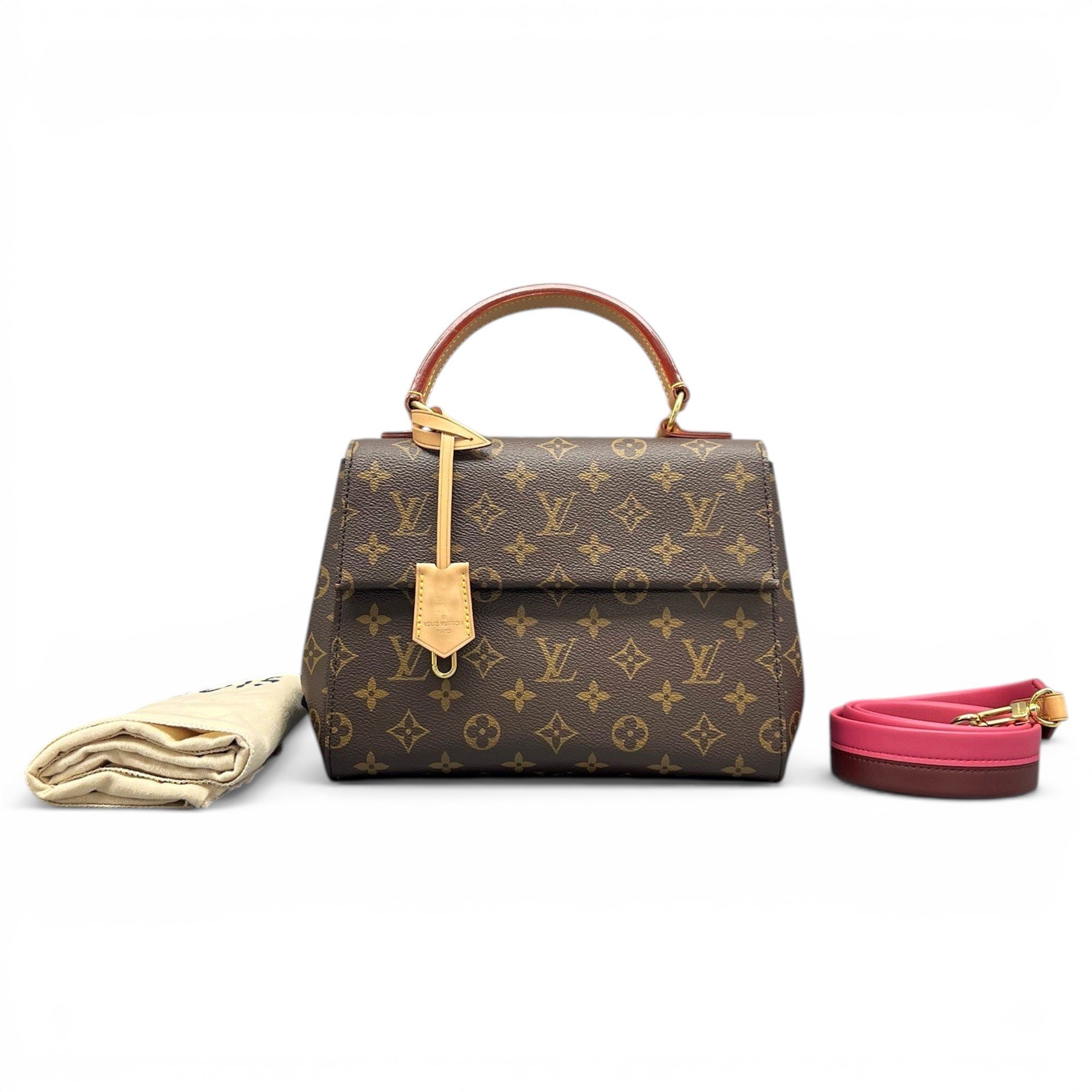 Louis Vuitton Cluny leather handbag