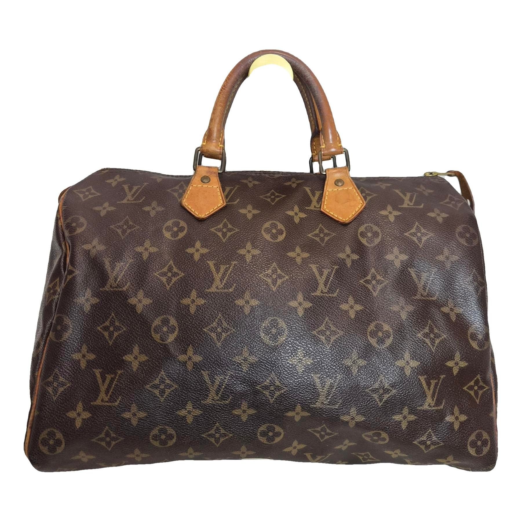 Speedy leather handbag