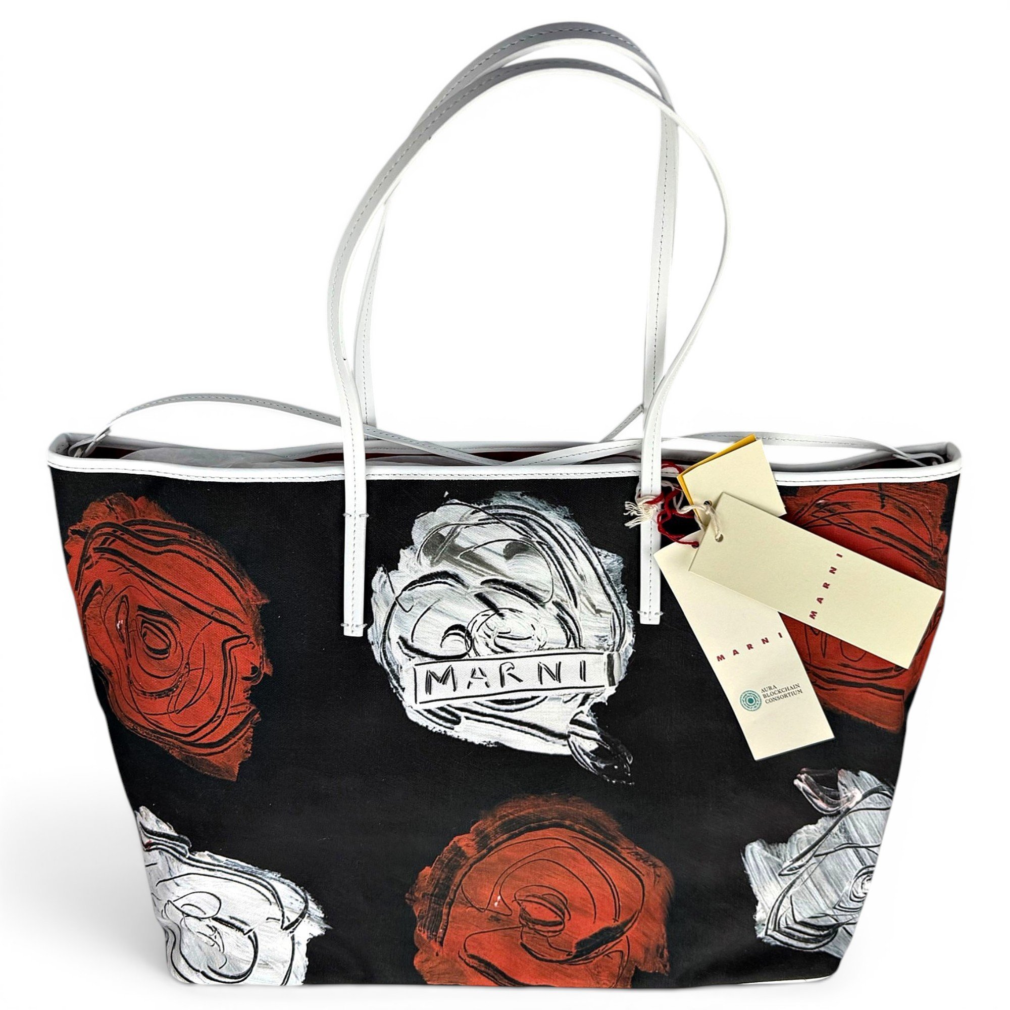 Marni Tropicalia cloth tote