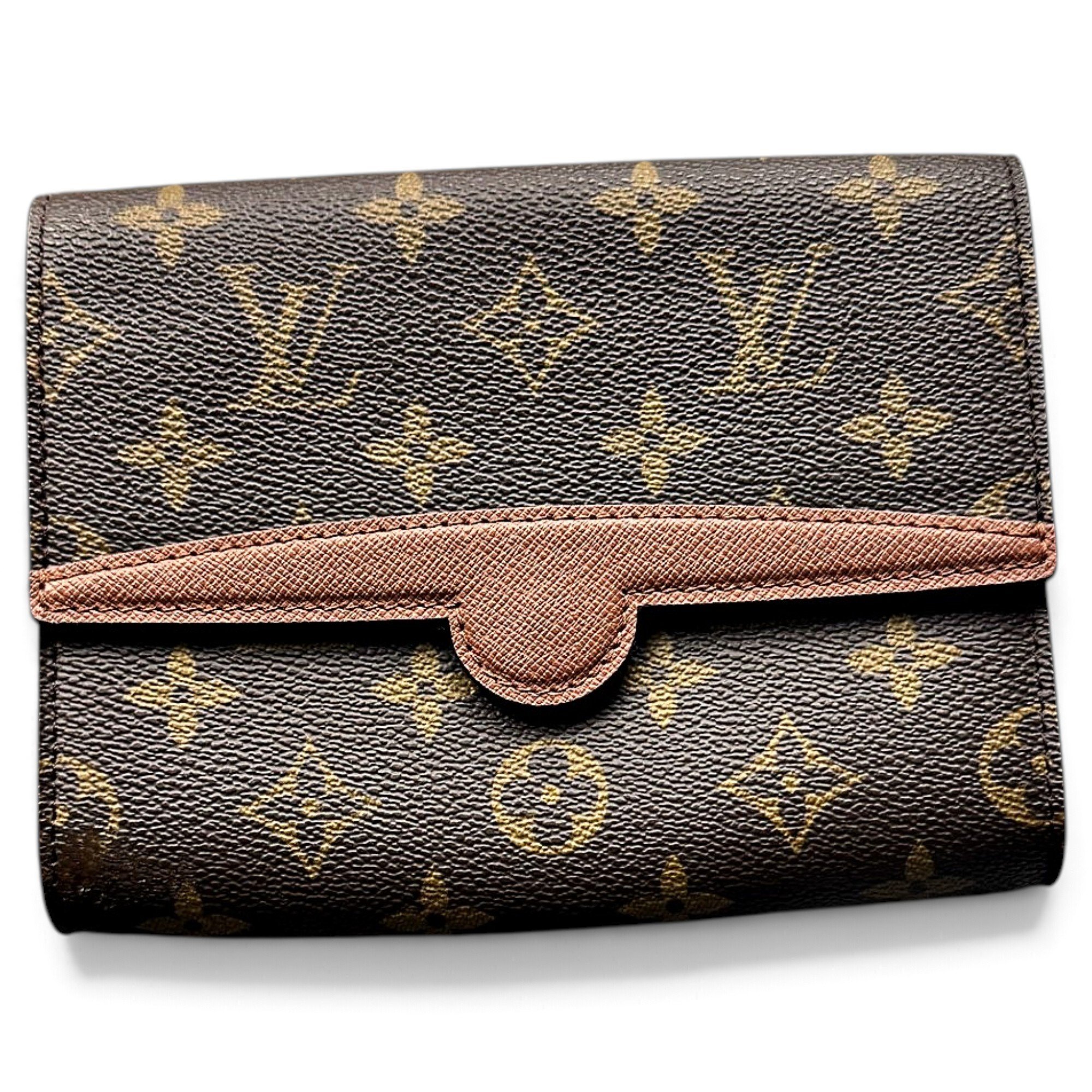Florentine leather clutch bag