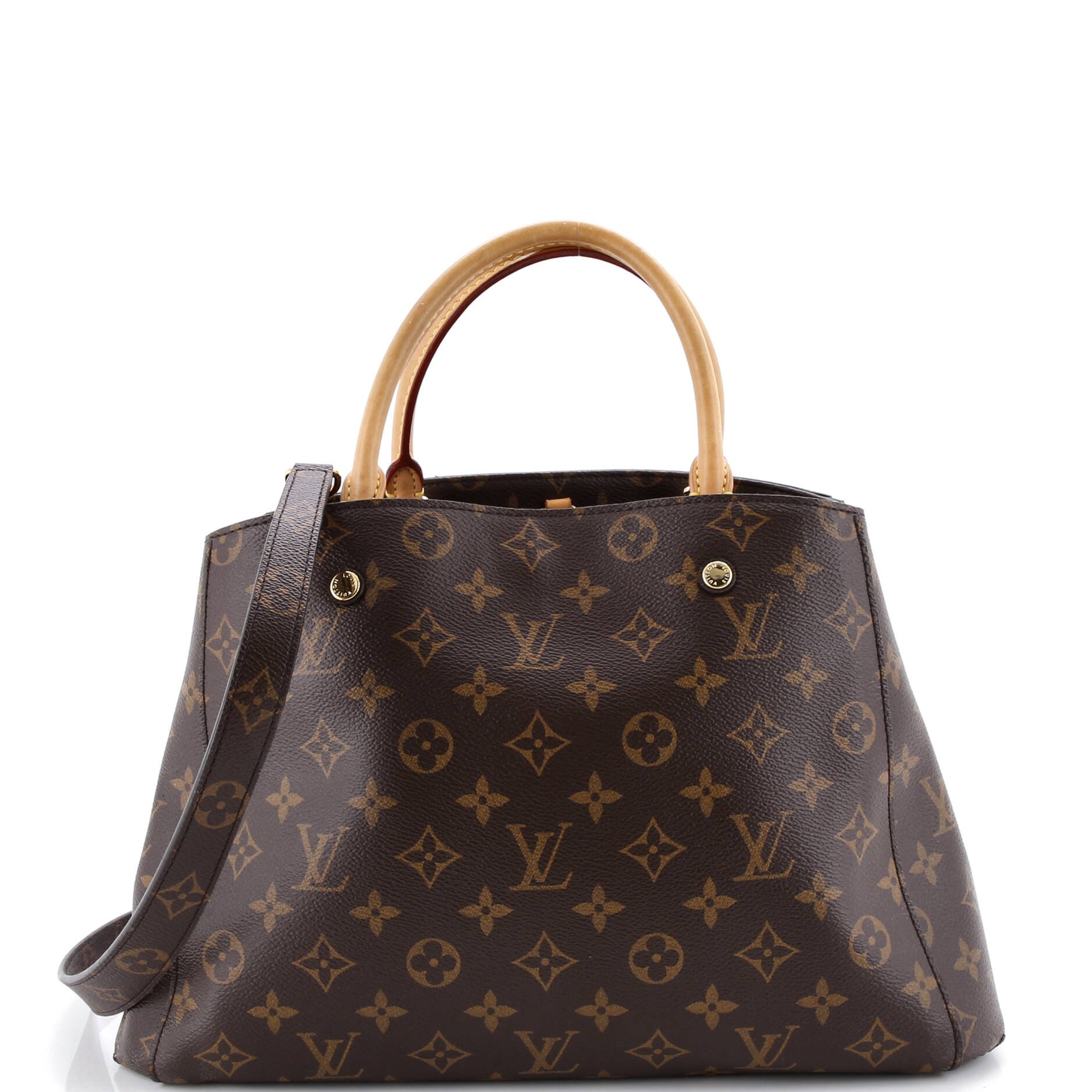 Louis Vuitton Montaigne Handbag Monogram Canvas MM