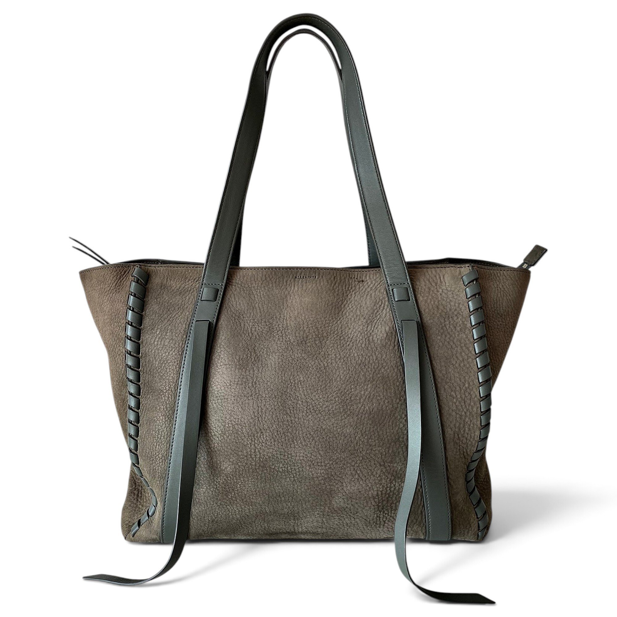 Leather tote
