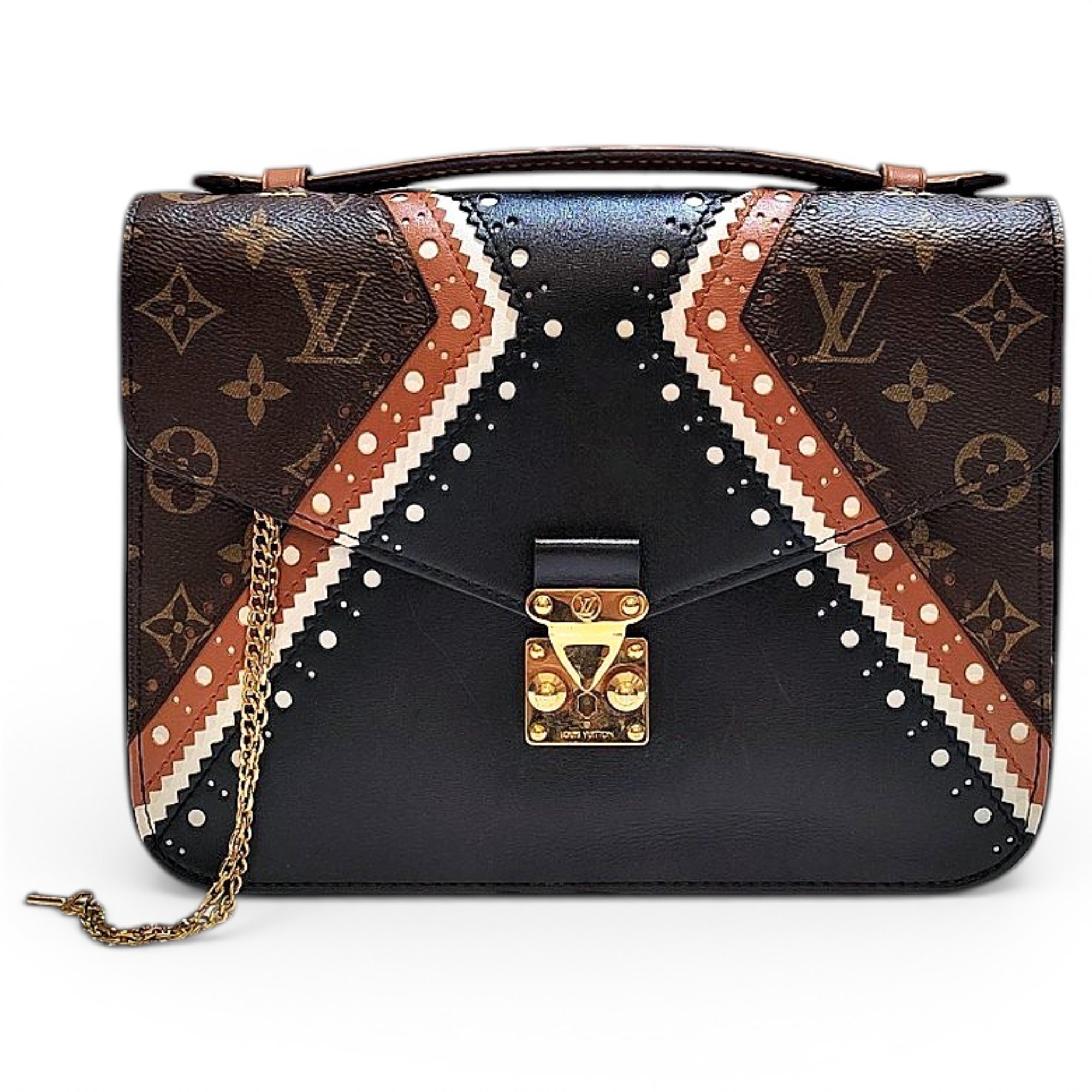 Metis leather handbag