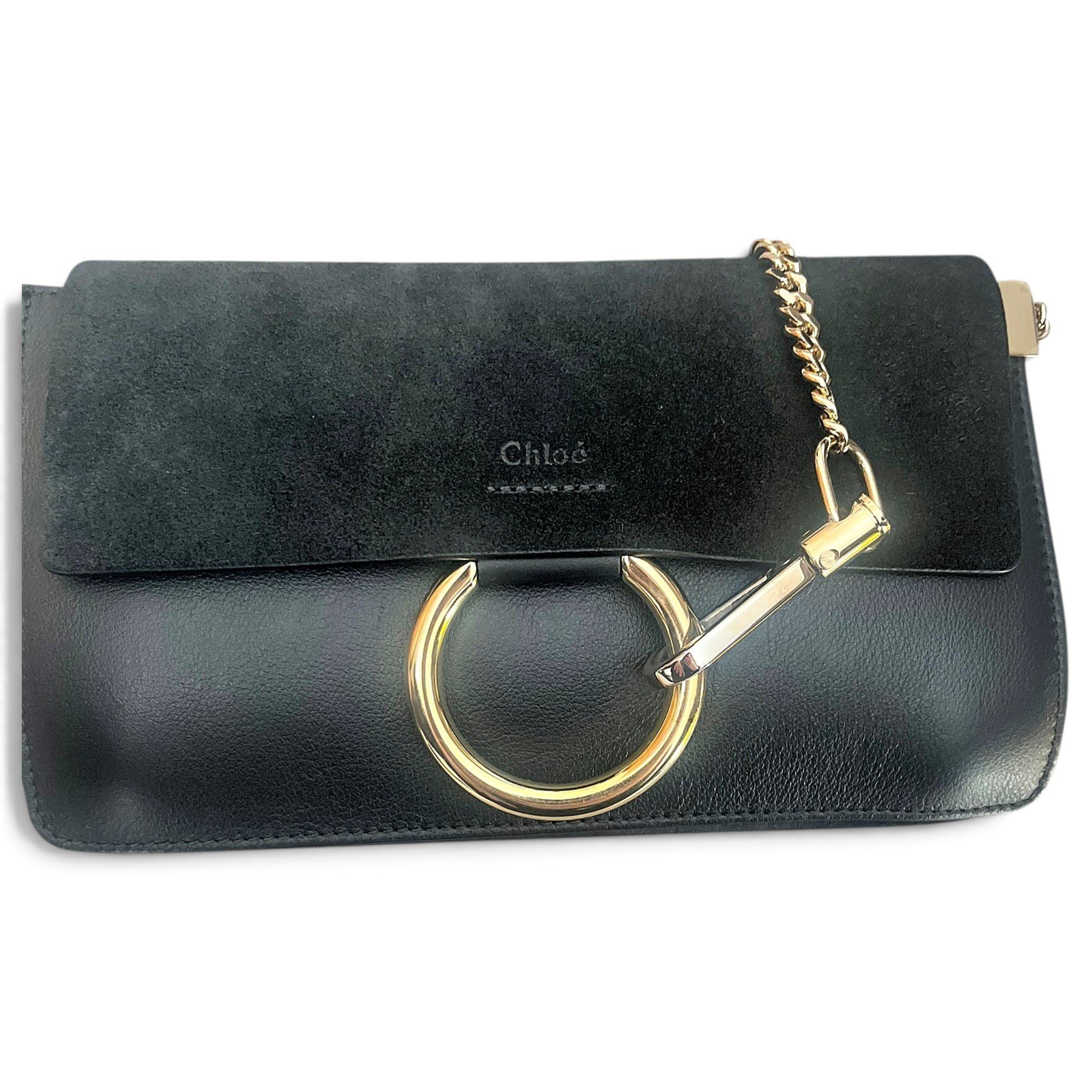 Faye leather crossbody bag