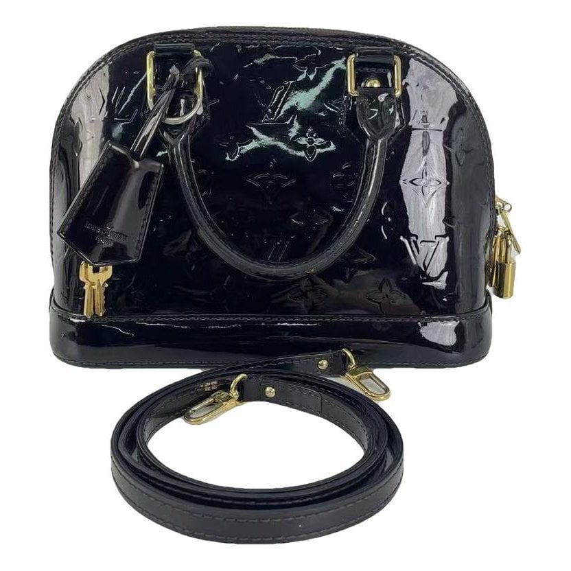 Alma BB patent leather handbag