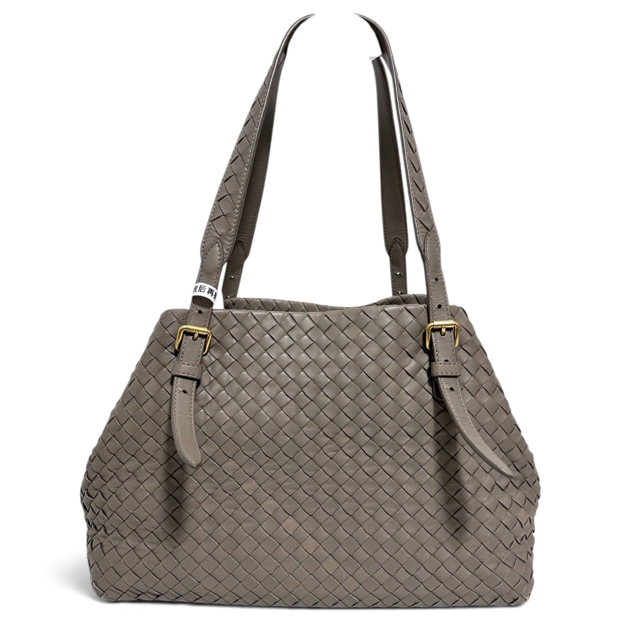Leather tote