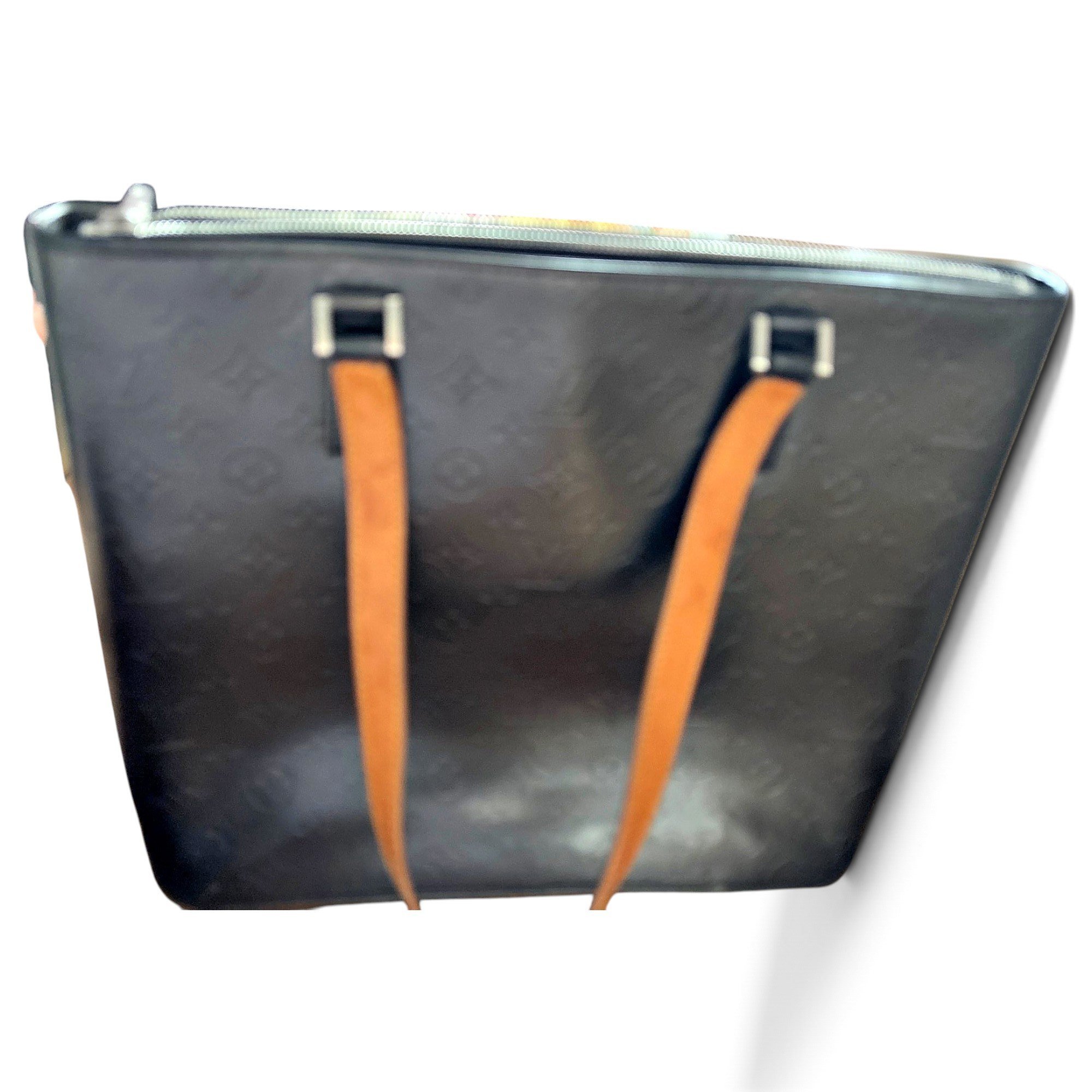 City Frame leather handbag