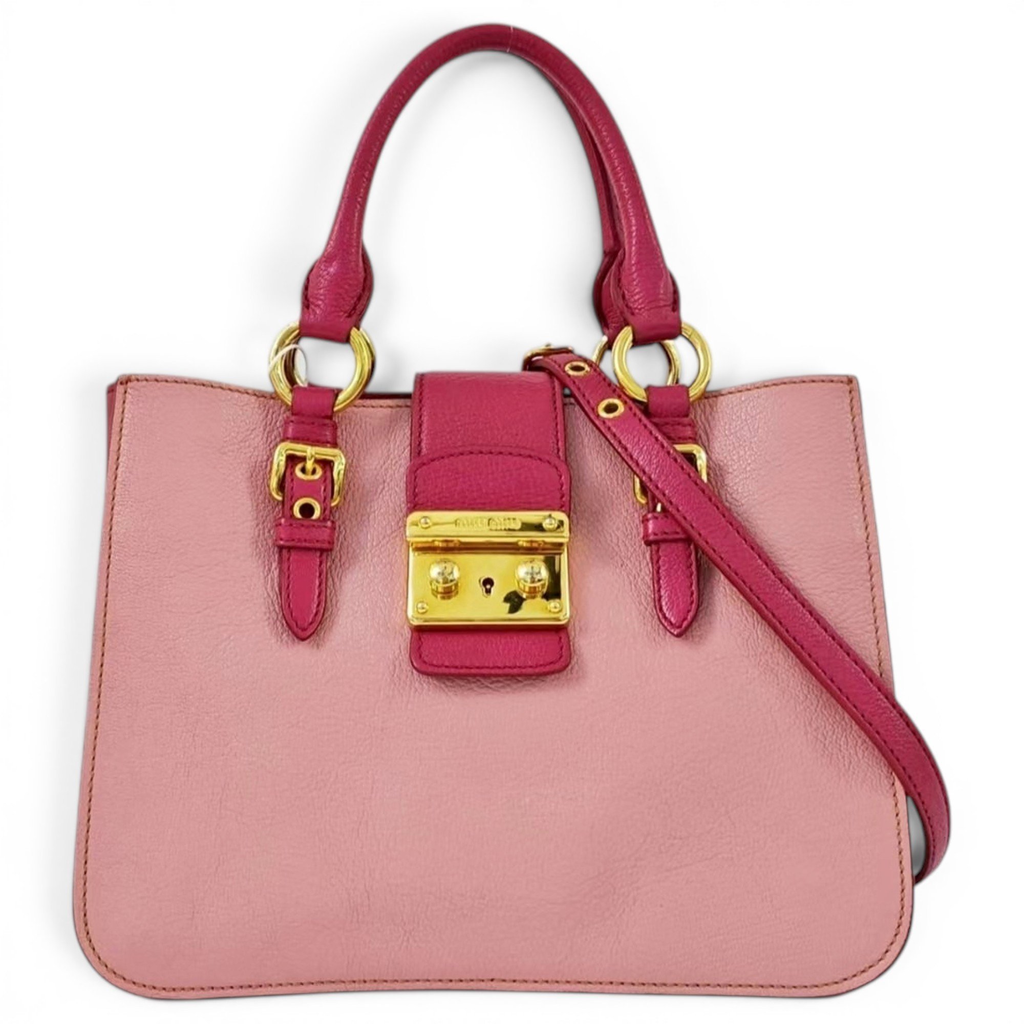 Vitello leather handbag