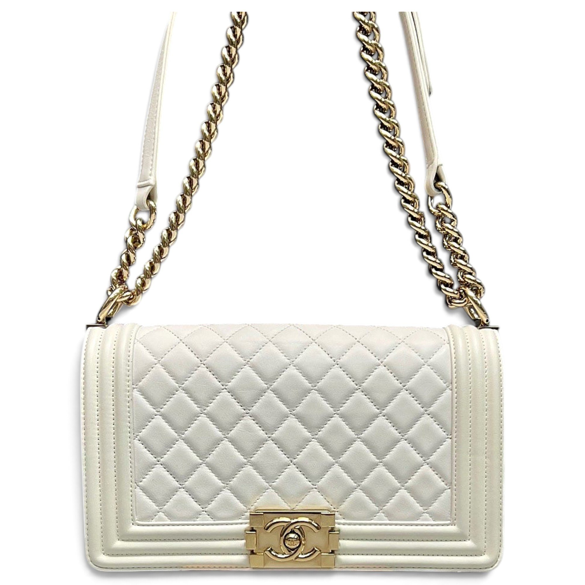 Boy leather crossbody bag