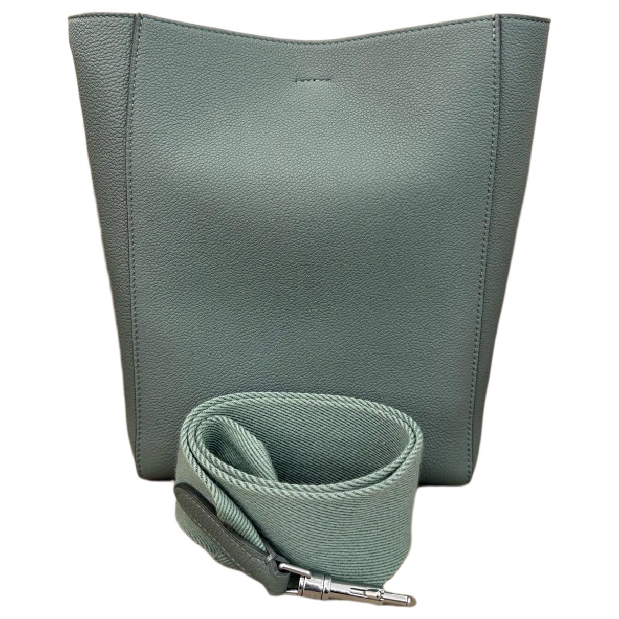 Seau Sangle leather handbag