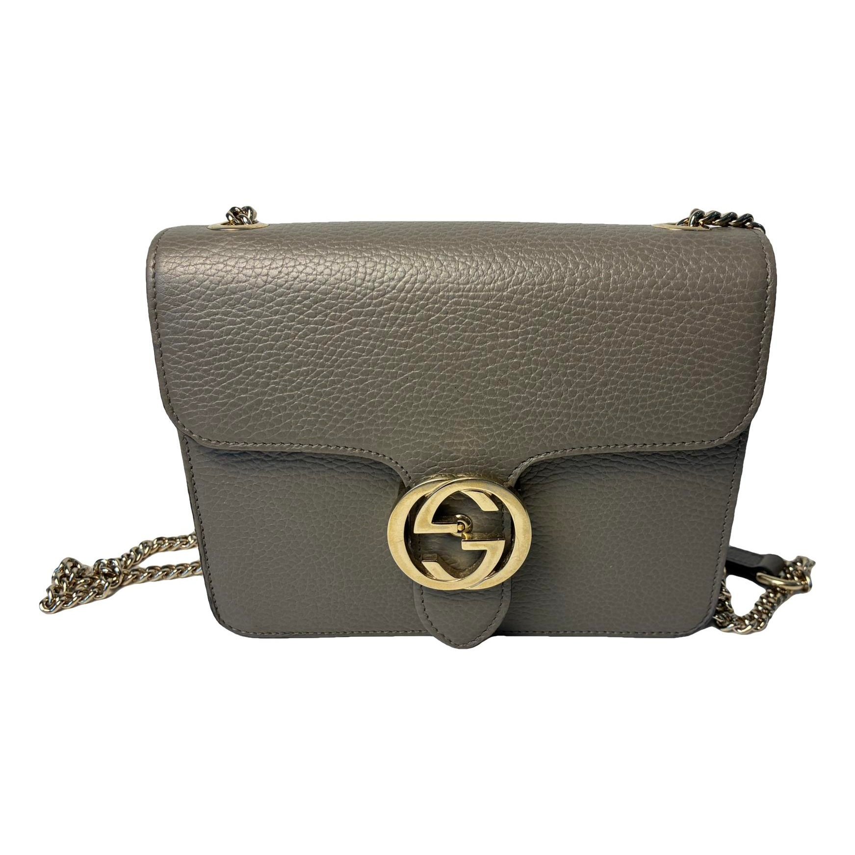 Leather crossbody bag
