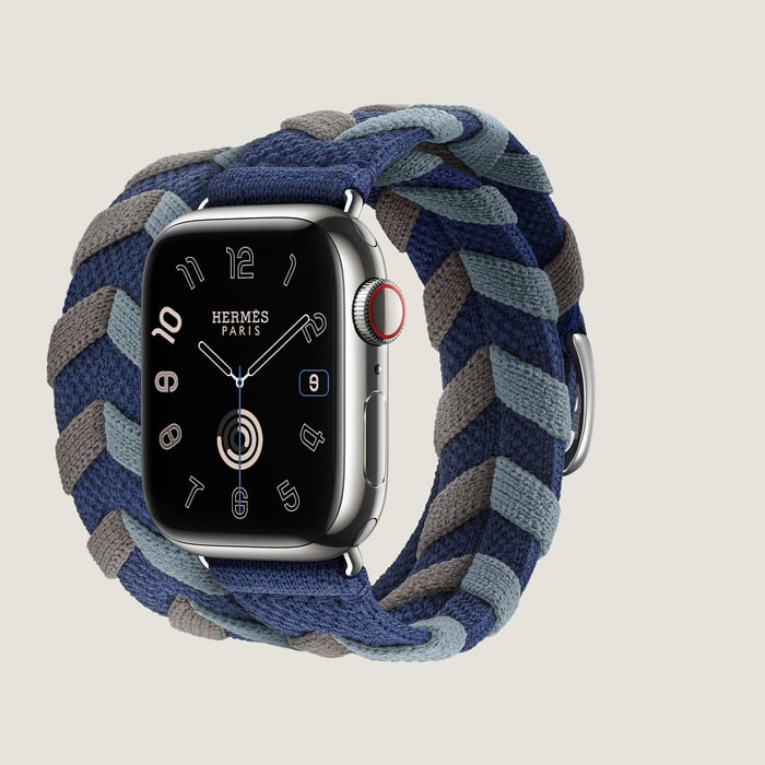 Apple Watch Hermès 41 MM Bridon Double Tour錶帶