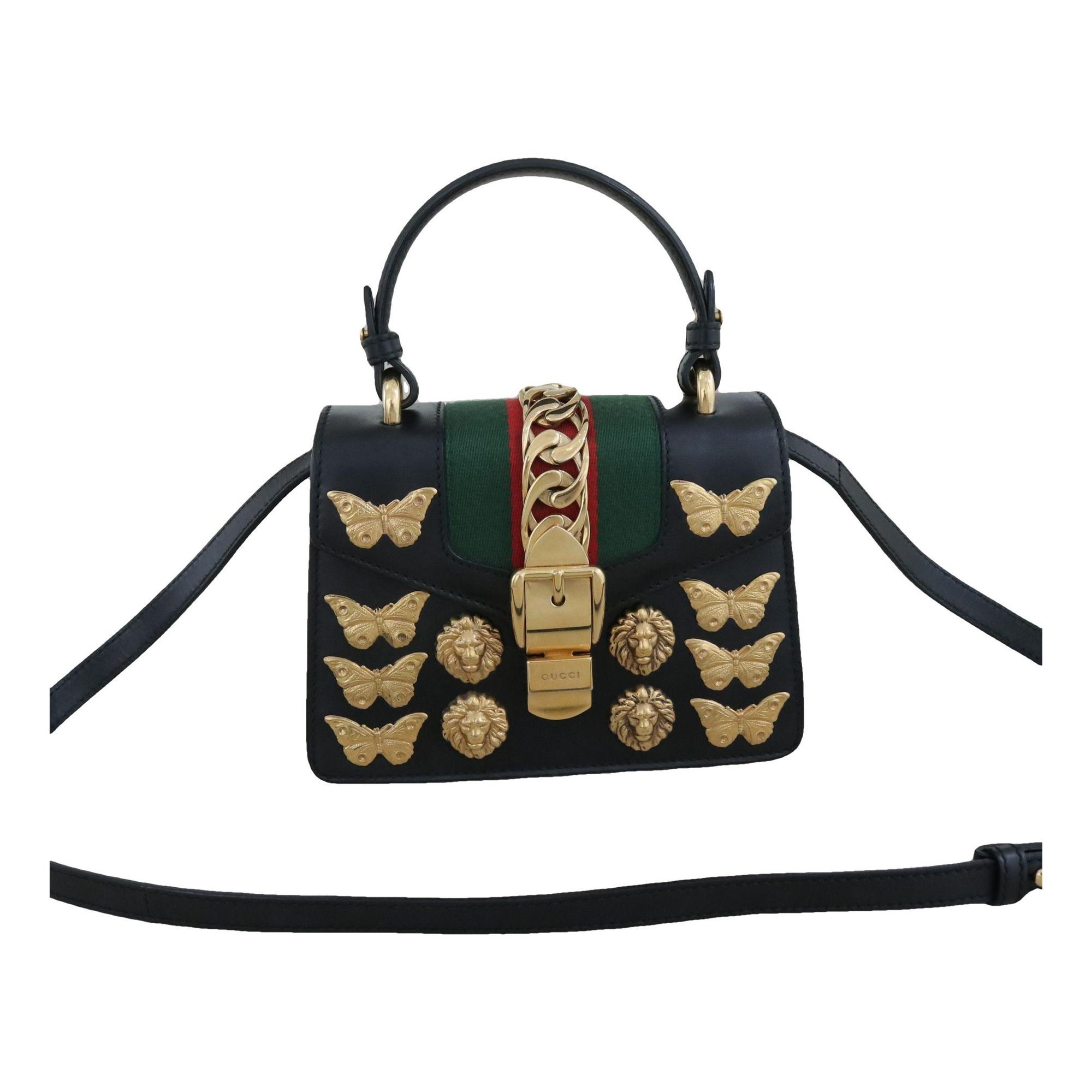 Sylvie Top Handle leather handbag