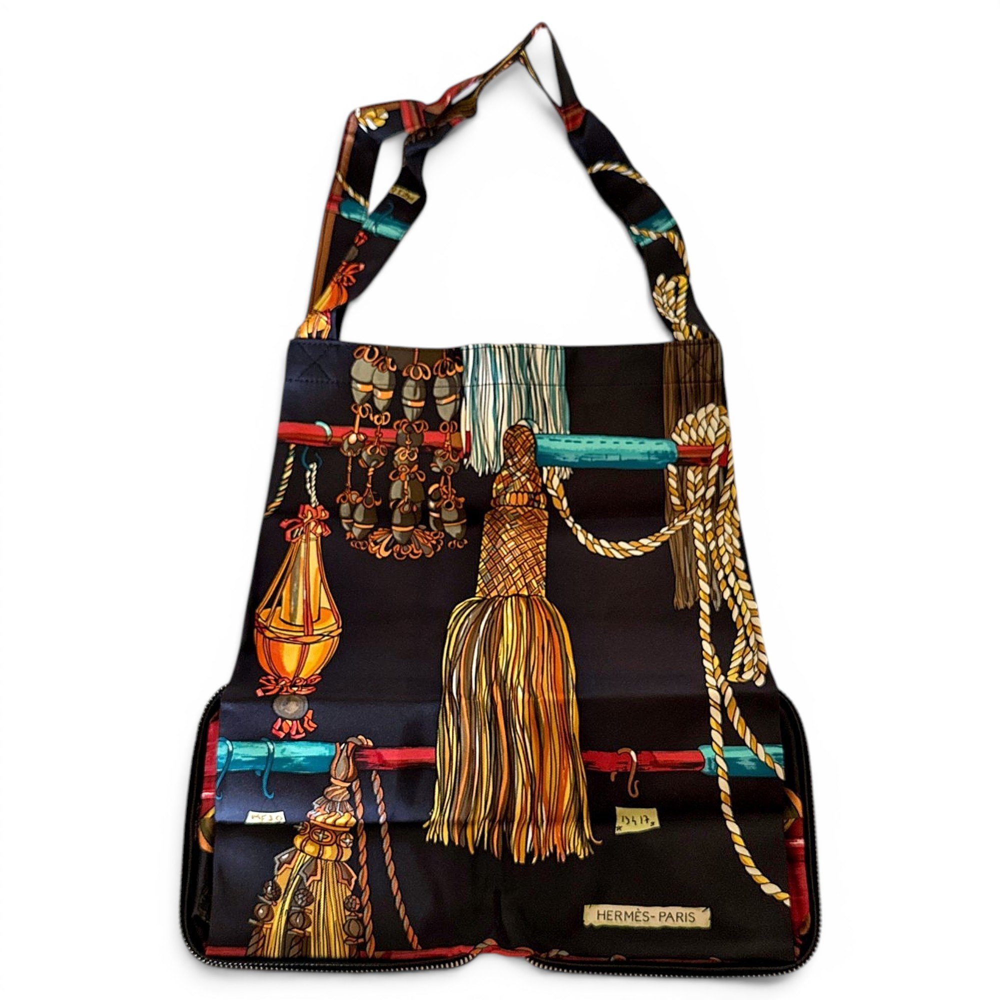 Silky Pop silk tote