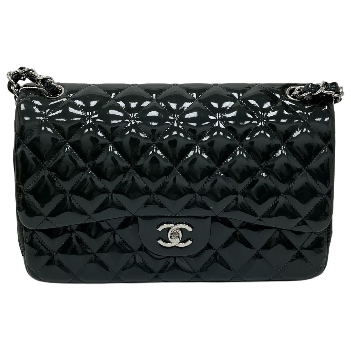 Timeless/Classique patent leather handbag