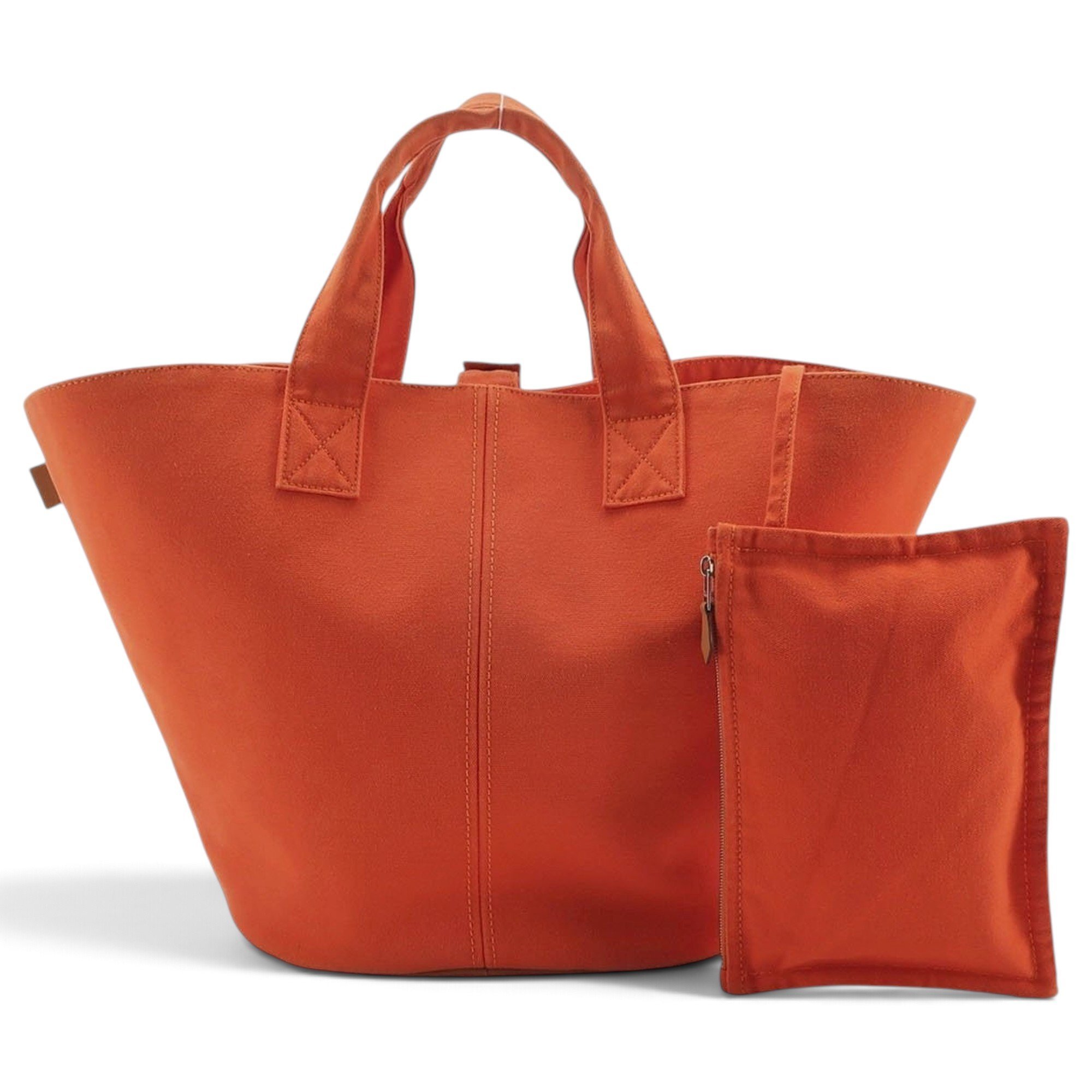 Hermes Orange Handbag