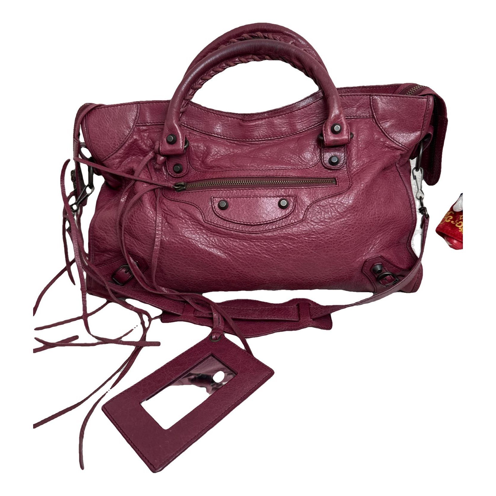 Balenciaga City leather handbag
