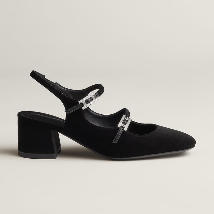 Noir Jackie 50 Pump