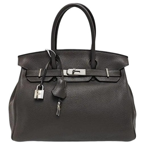 Birkin 30 leather handbag