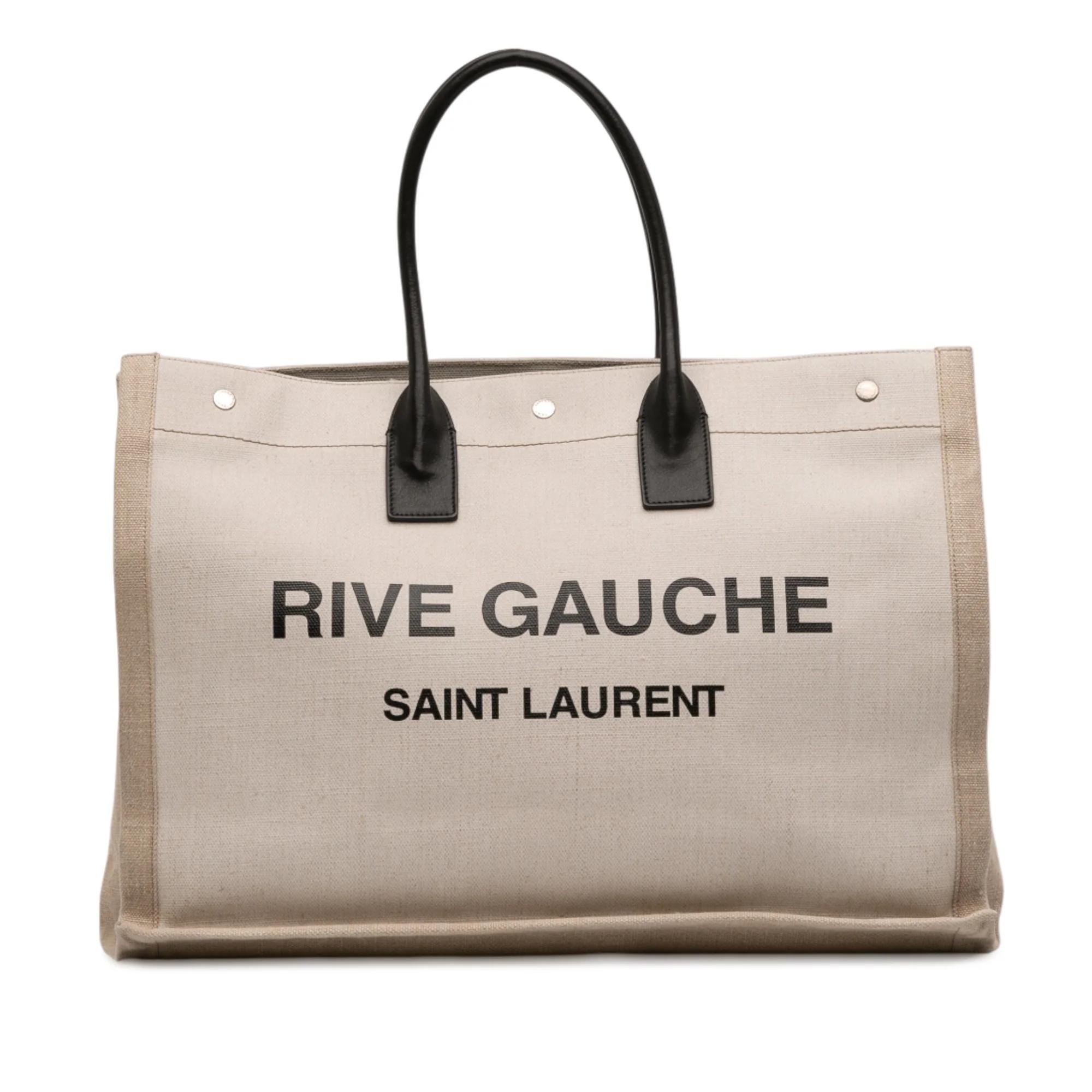 Saint Laurent Rive Gauche leather tote