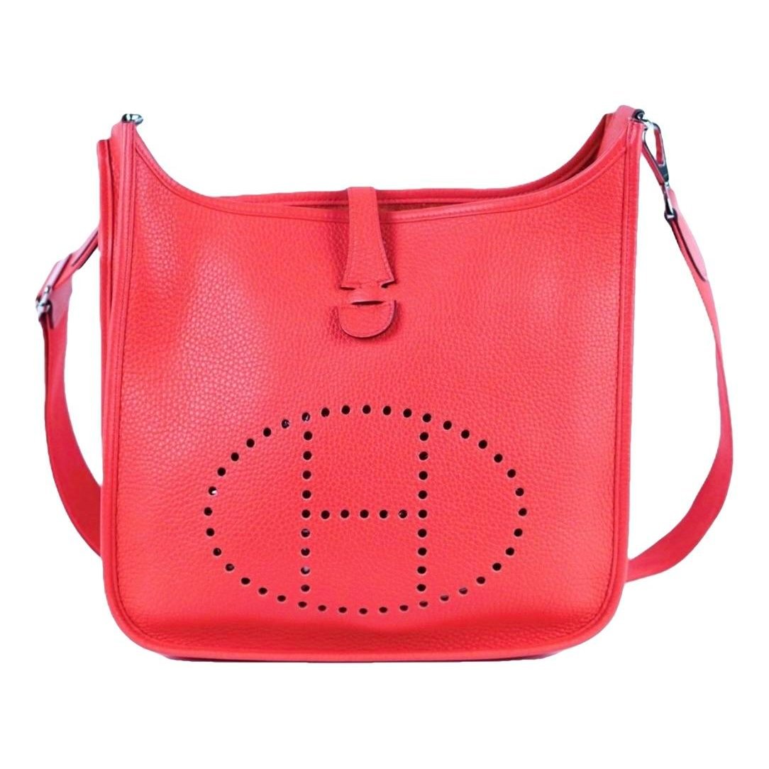 Evelyne leather handbag