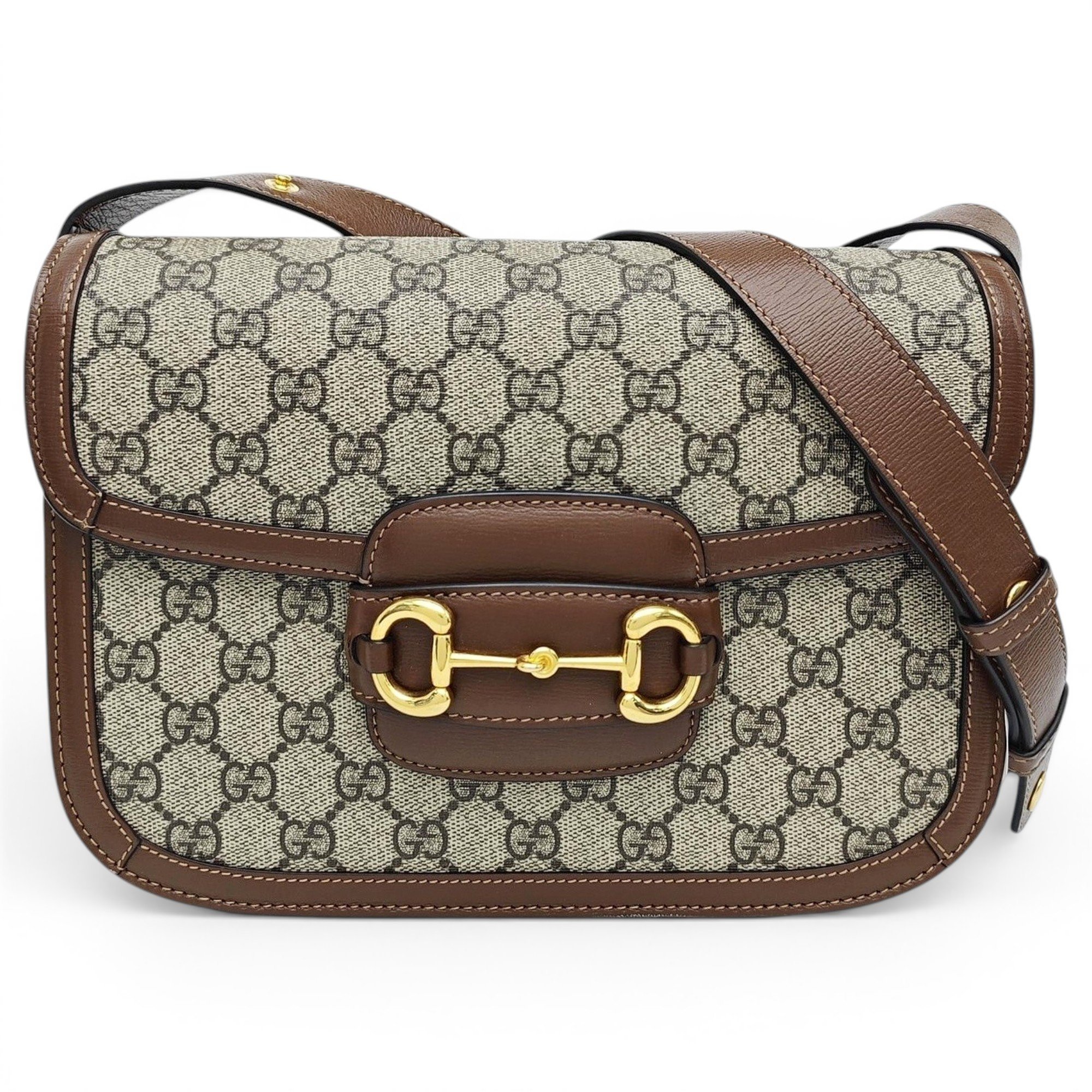 Handle Horsebit 1955 leather handbag