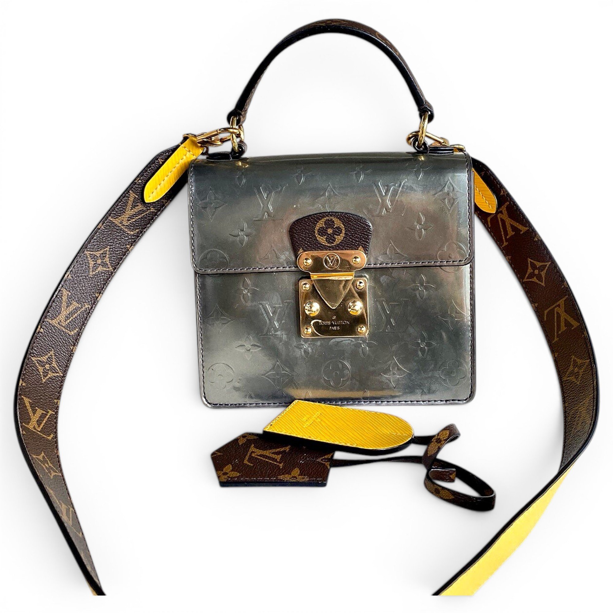 Leather handbag
