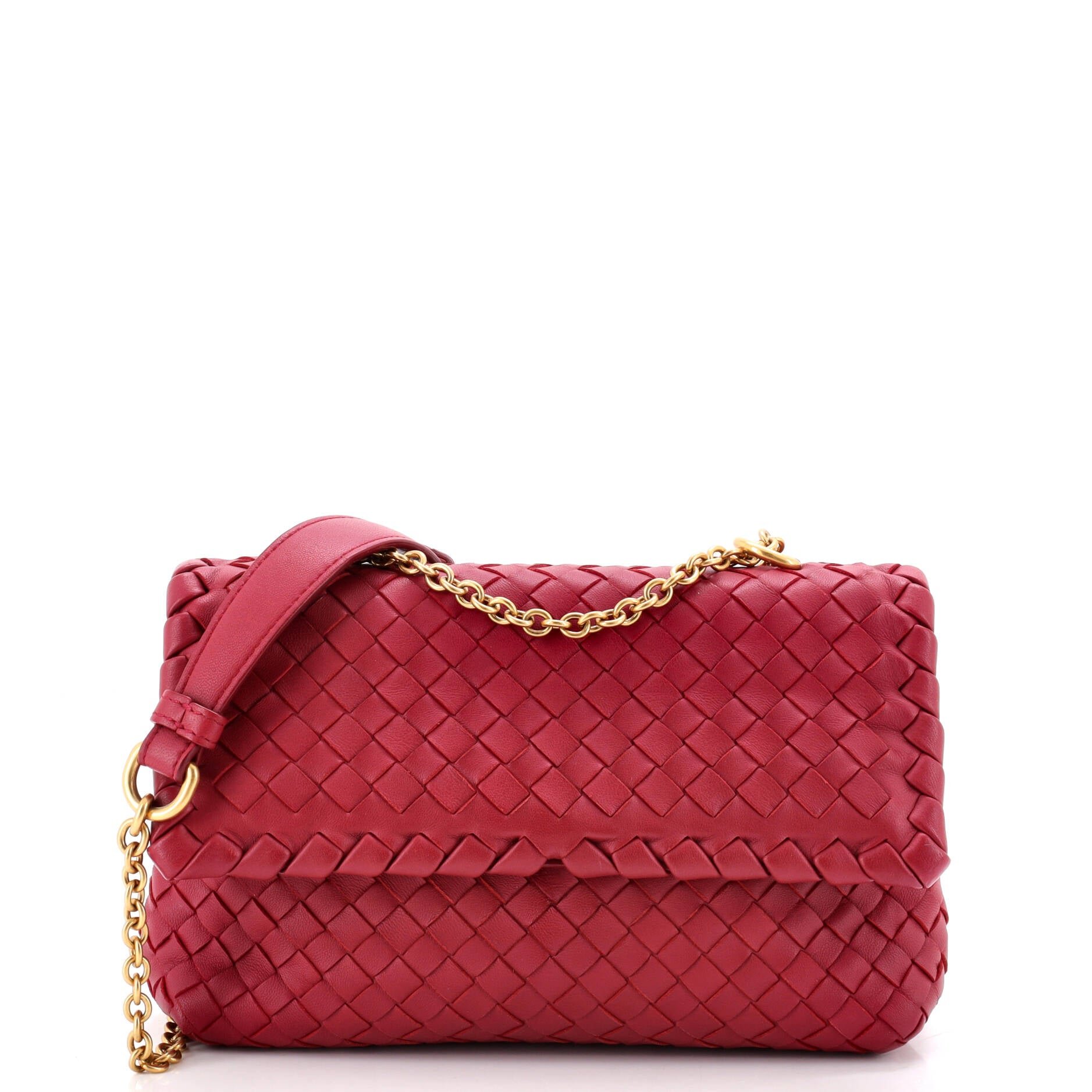 Olimpia Crossbody Bag Intrecciato Nappa Small