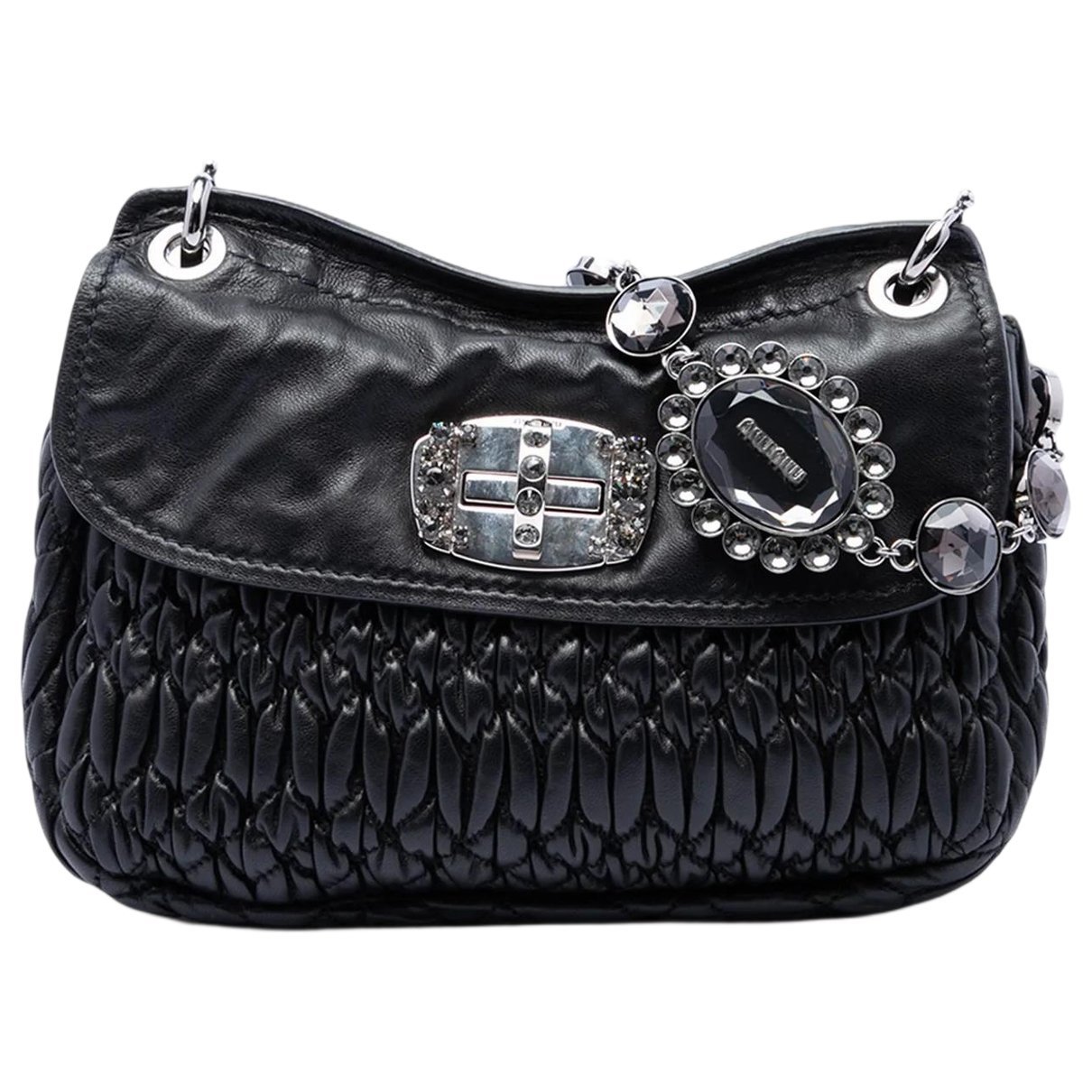 Matelassé leather bag