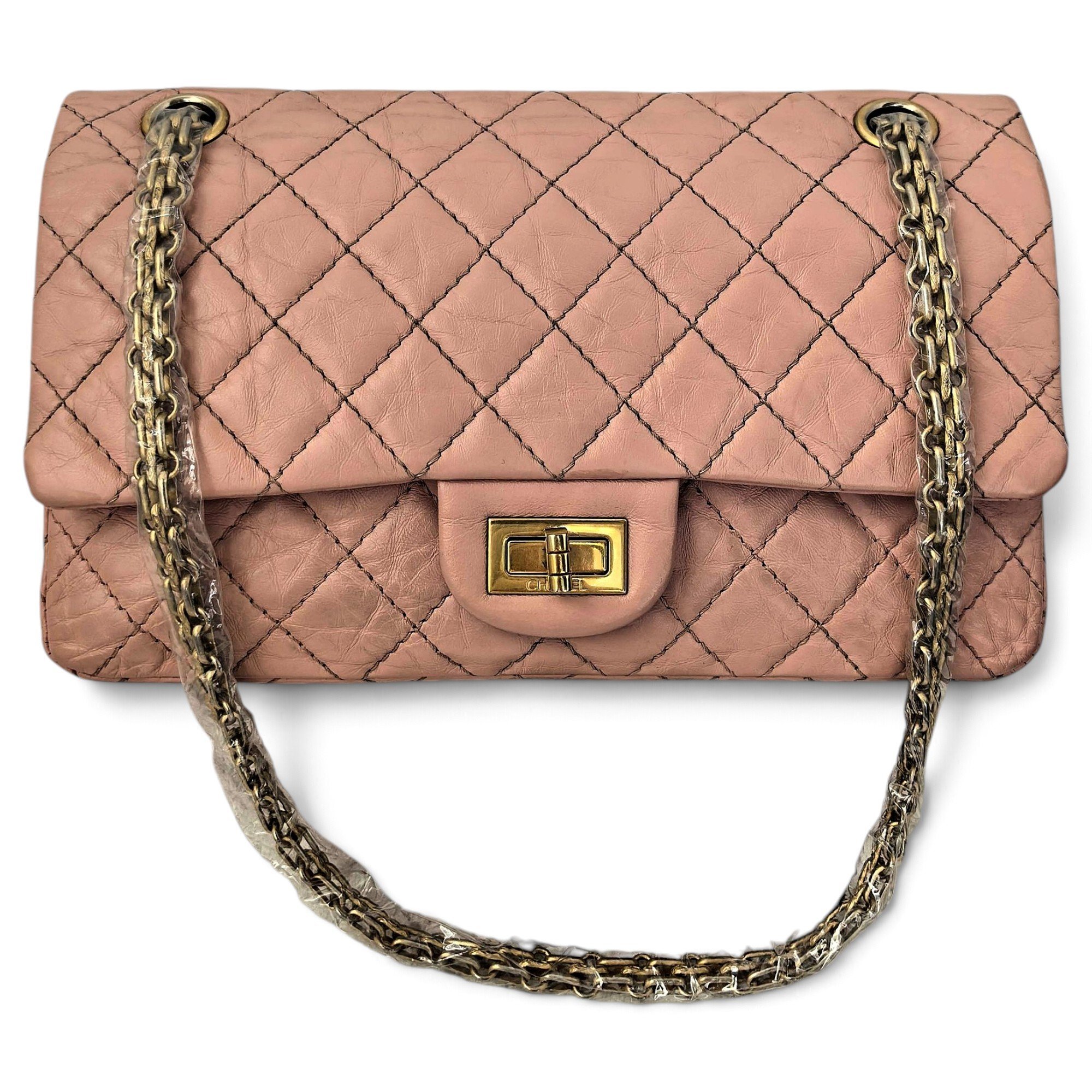 2.55 leather handbag