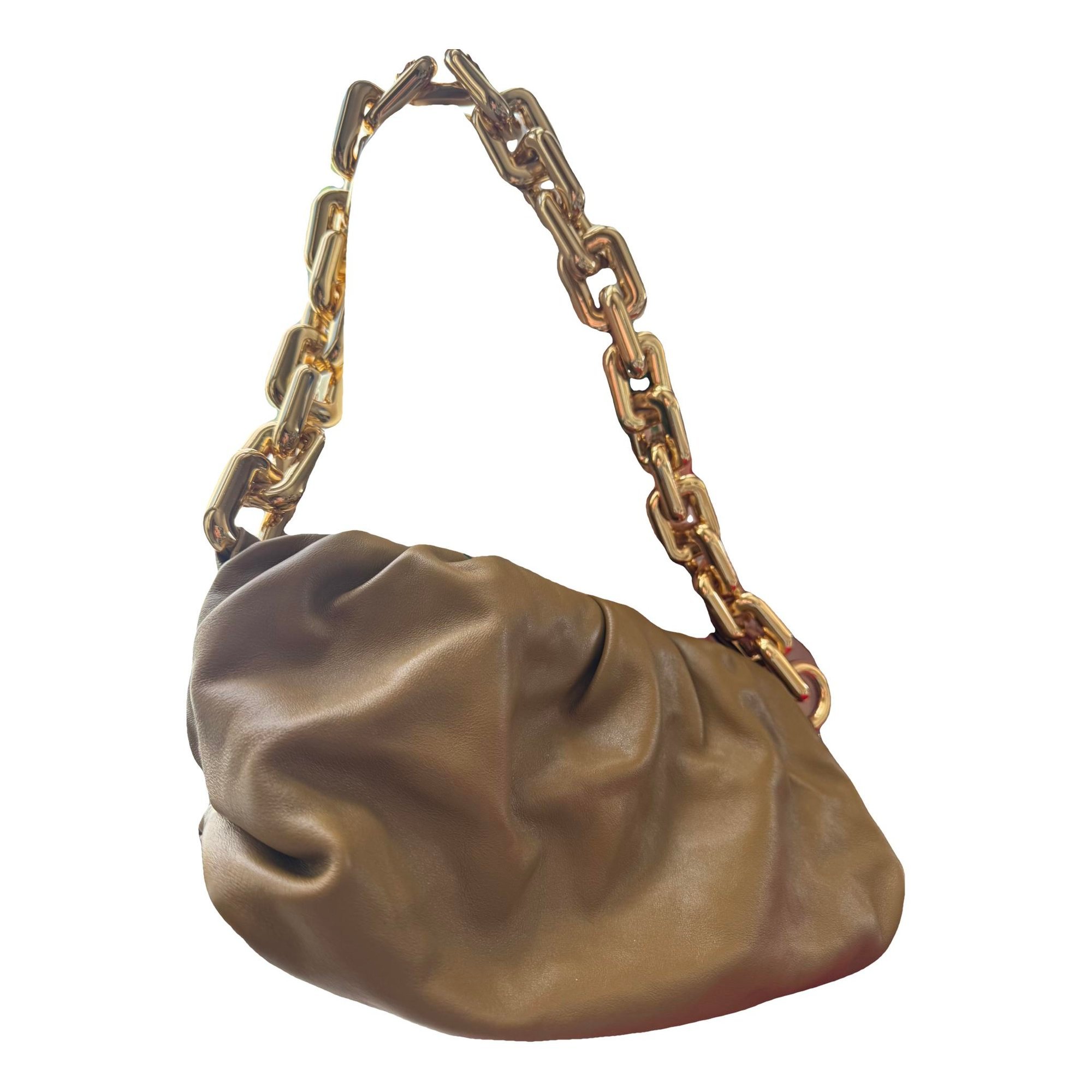 Chain Pouch leather handbag