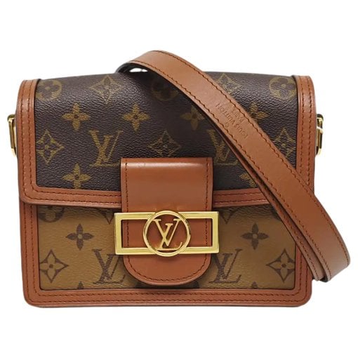 Dauphine leather mini bag