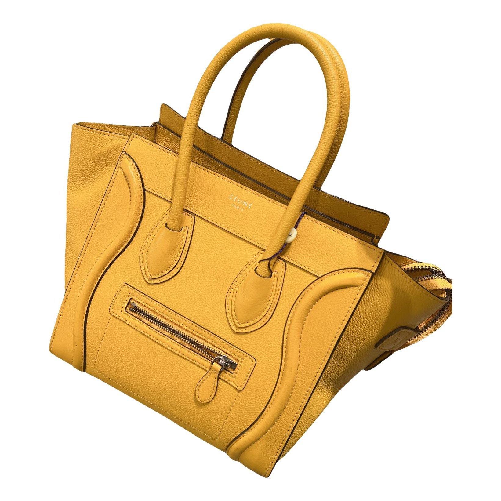 Luggage leather handbag