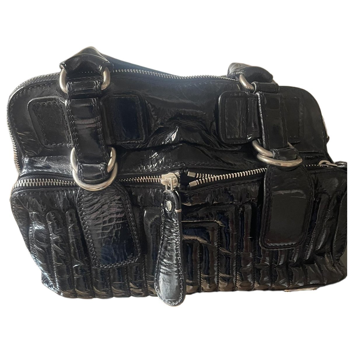 Bay leather handbag