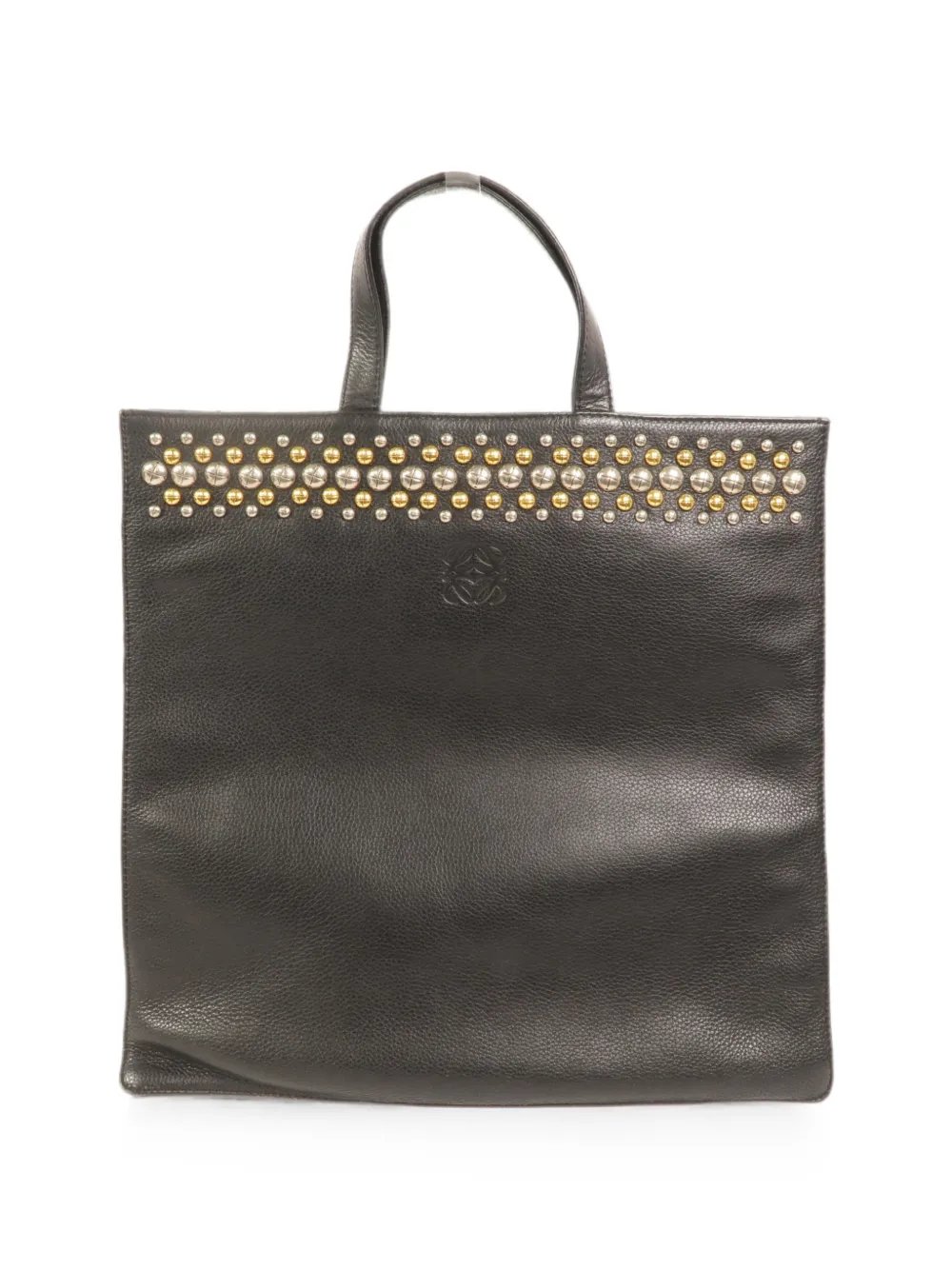 Loewe Vega studded tote bag