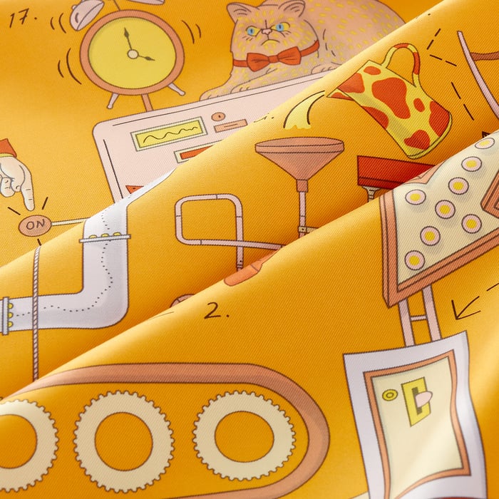 Tea for Two Scarf 90