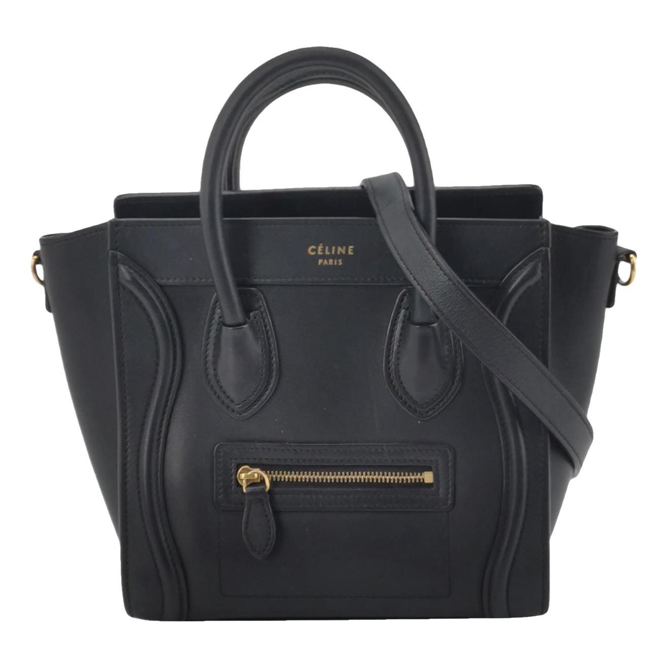 Luggage leather handbag