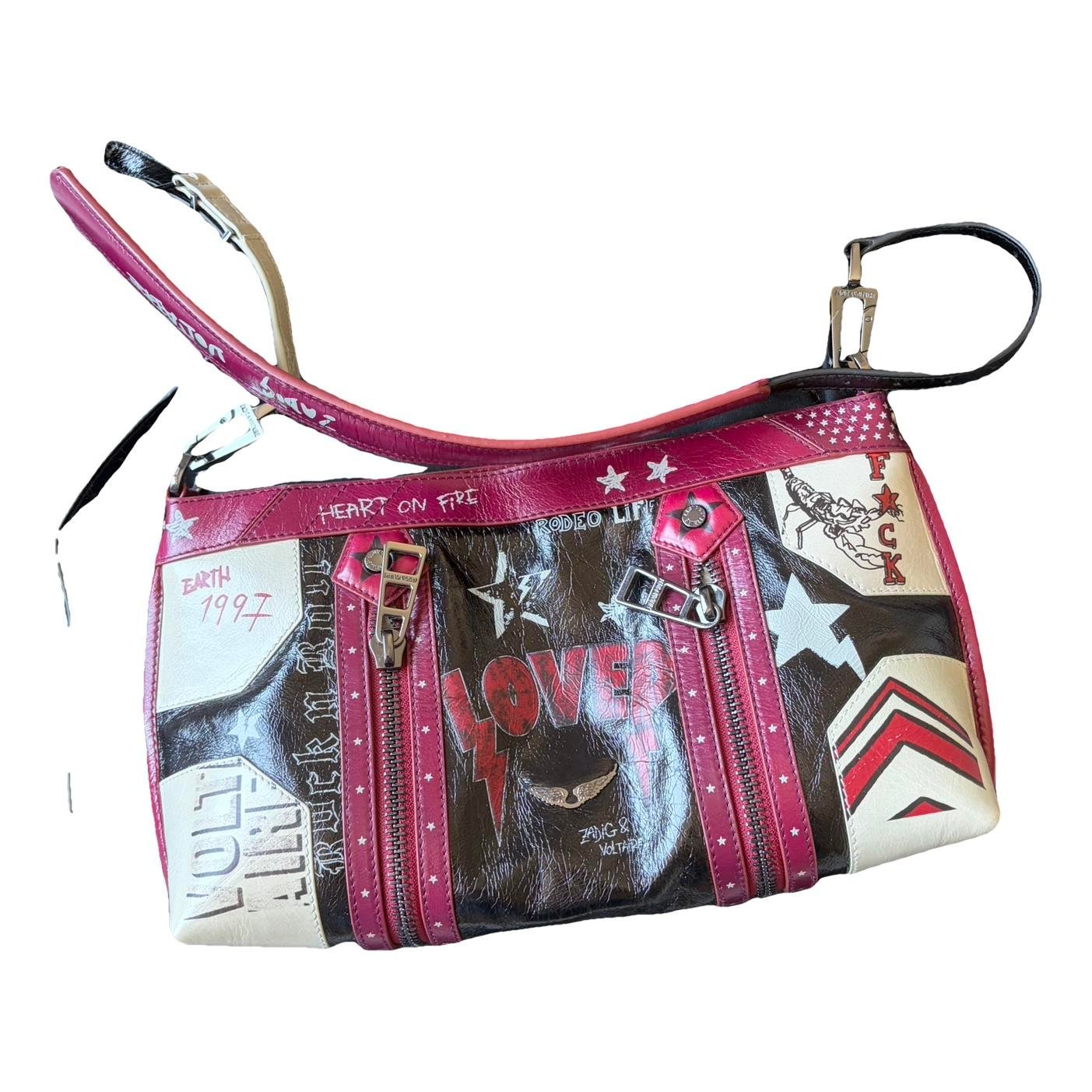 Leather handbag