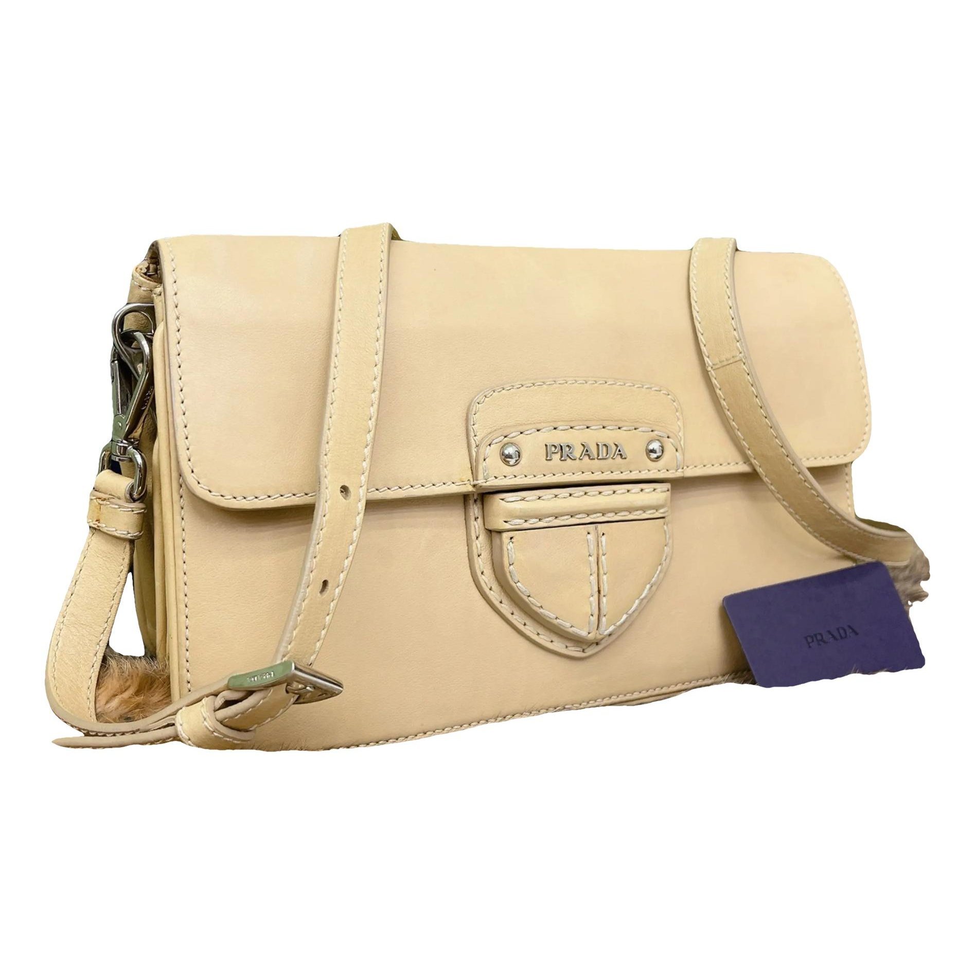 Diagramme leather handbag