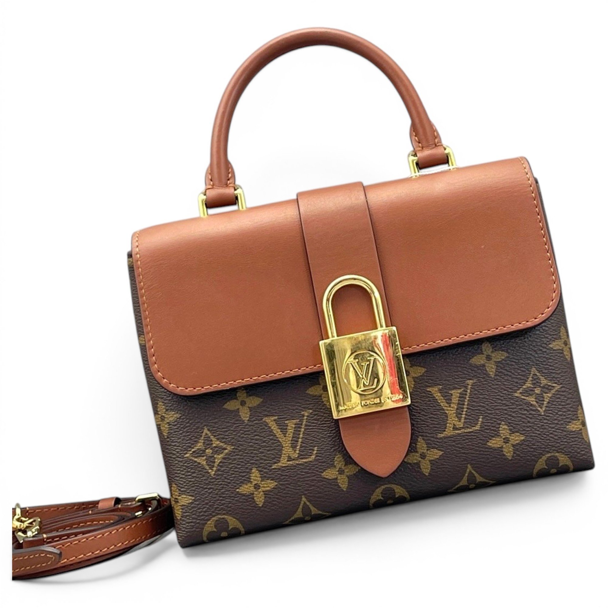 Louis Vuitton Locky BB leather handbag