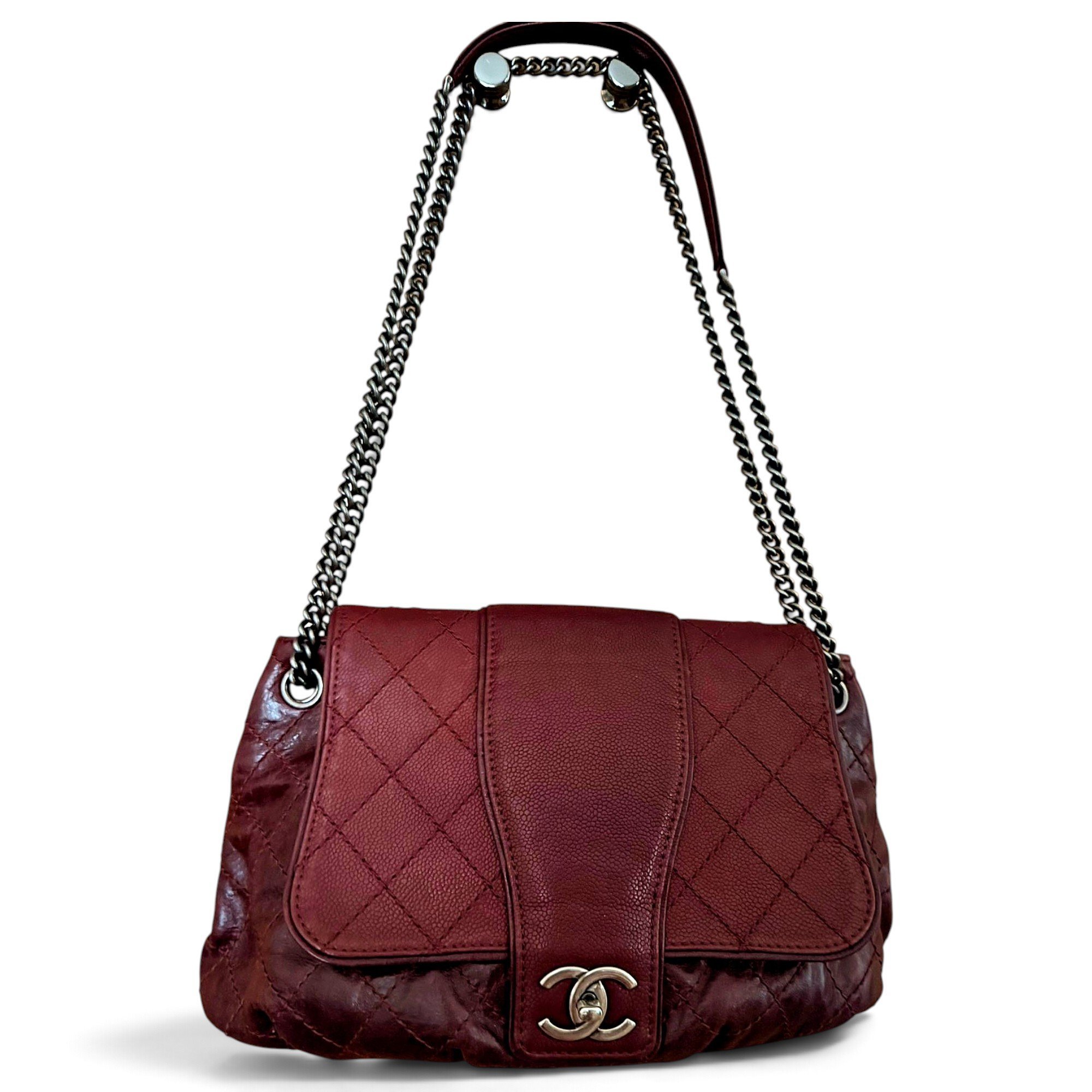 Leather crossbody bag